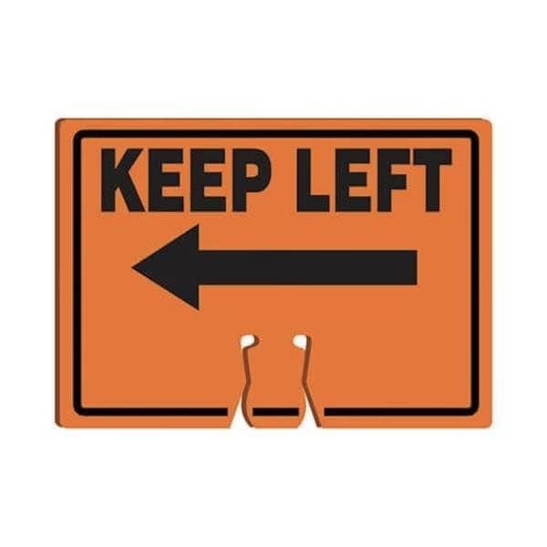 Accuform Traffic Cone Top Warning Sign FBC776 - main